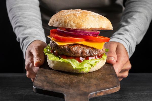 Hambúrguer de Patinho