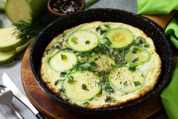 Omelete de Abobrinha 