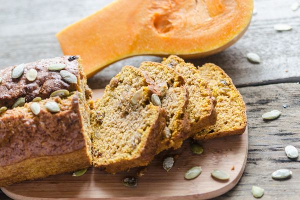 Pão de Abóbora Low Carb