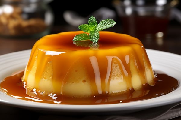 Pudim de Pão de Liquidificador