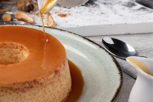 Pudim de Pão de Liquidificador