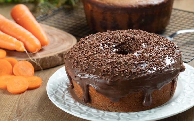 Bolo de Cenoura Formigueiro Aprenda a Receita Deliciosa