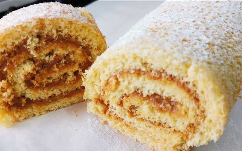 Posso-usar-doce-de-leite-caseiro-no-Rocambole
