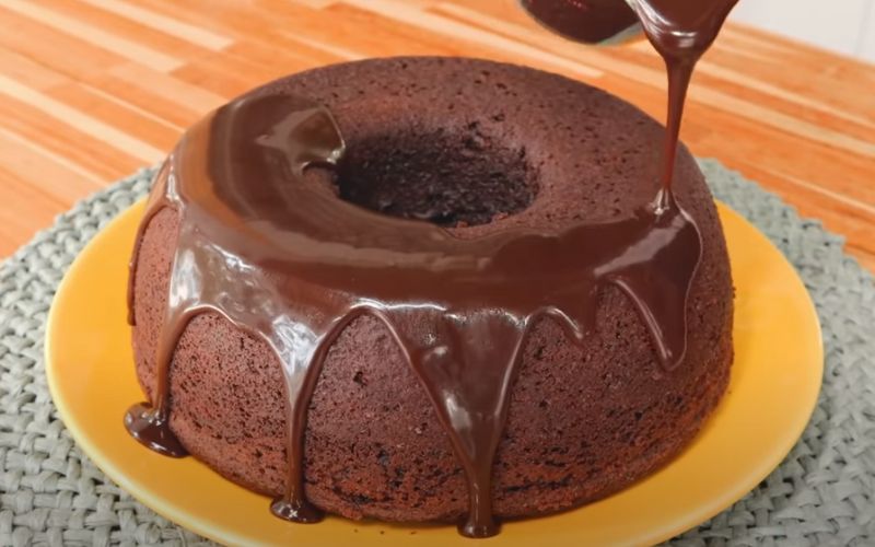 Bolo de Café com Chocolate
