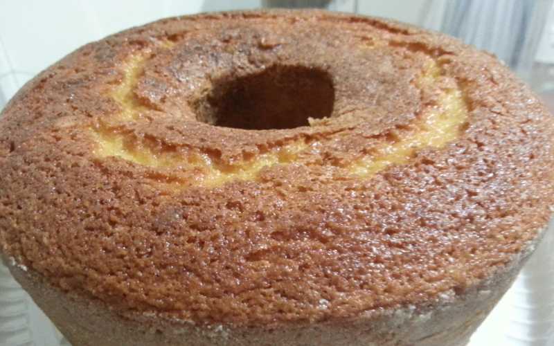 Bolo de Maisena e Leite em Pó