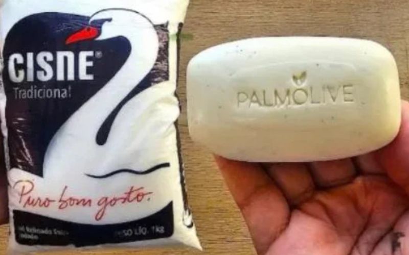 Faça Seu Próprio Sabão com Sal e Sabonete